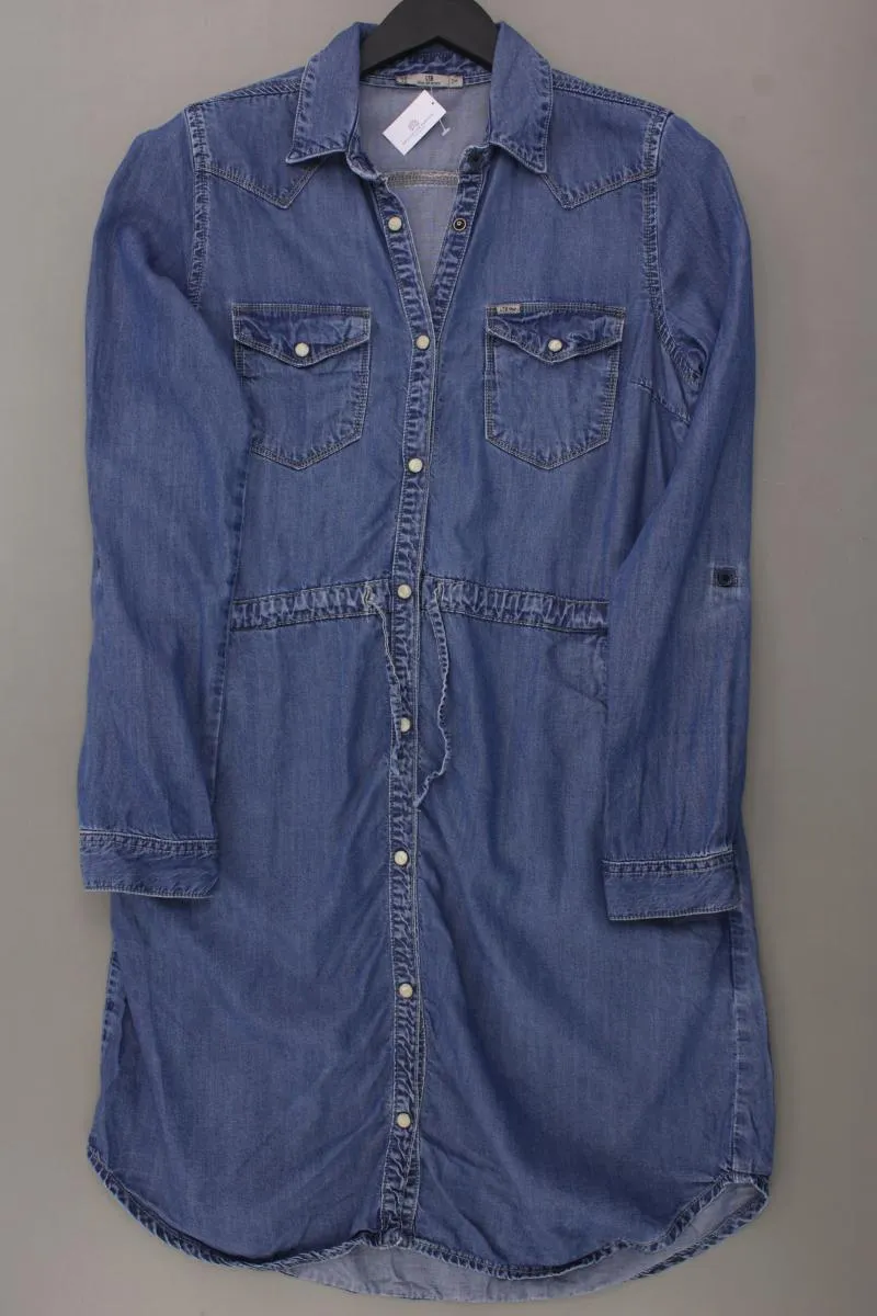 LTB Jeanskleid Gr. S Langarm blau aus Lyocell