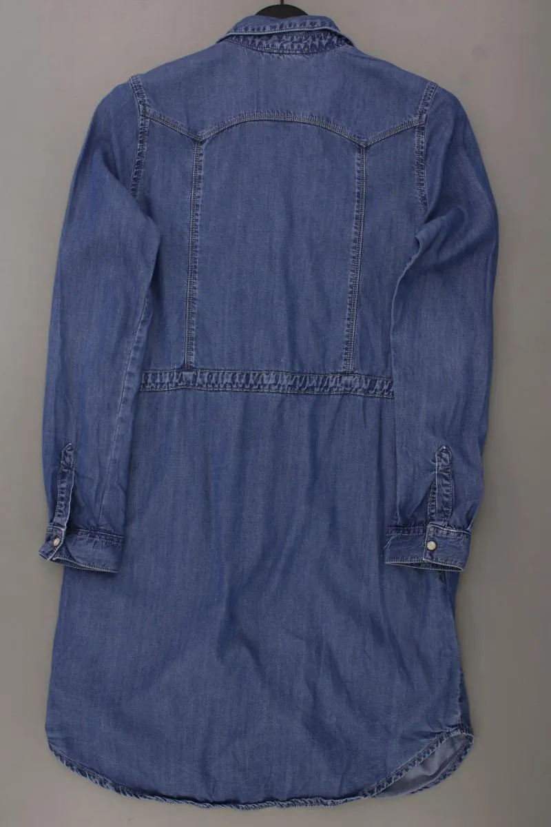 LTB Jeanskleid Gr. S Langarm blau aus Lyocell