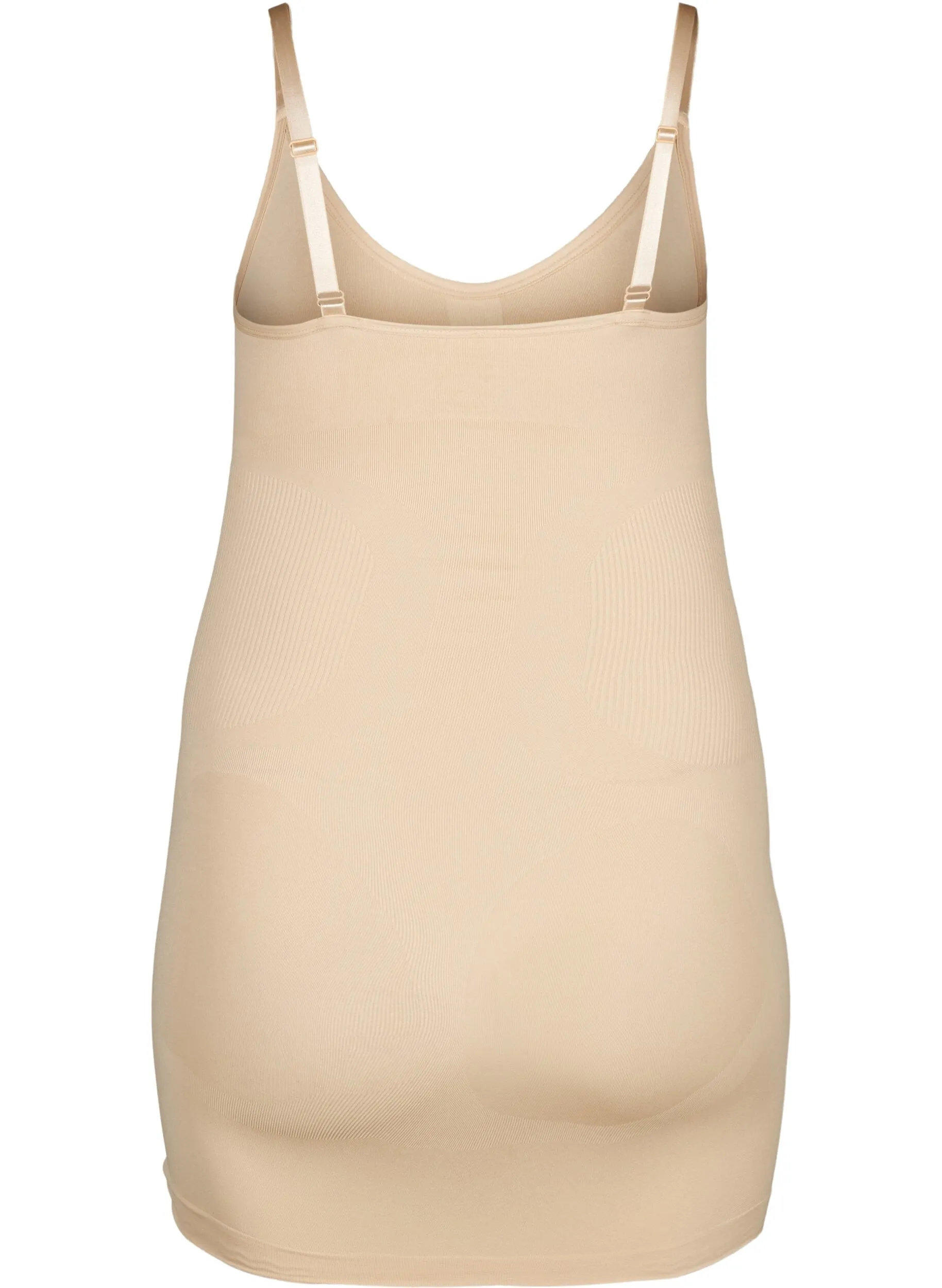 Shapewear Kleid mit breiten Trägern.