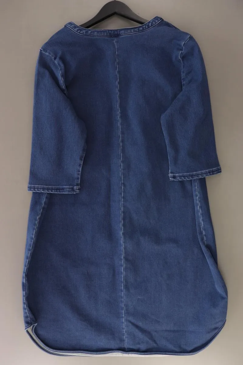 sheego Jeanskleid Gr. 50 neuwertig 3/4 rmel blau aus Baumwolle