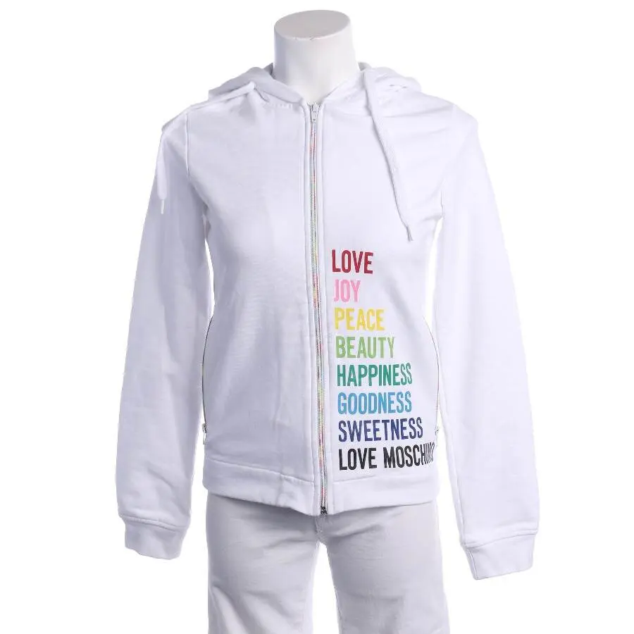 Sweatjacke 36 Weiß